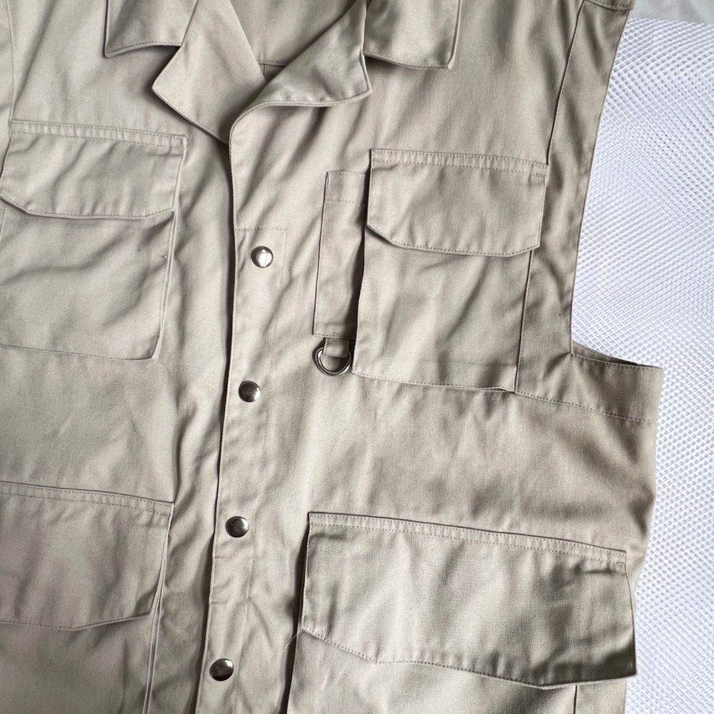 Tilley Vest Safari Hunting Excursion Utility Photography Size XL Tall Khaki Fish - Picture 5 of 8